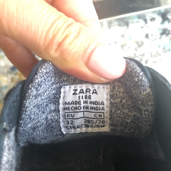 Kids Blue Suede Shoes - Picture 5 of 5